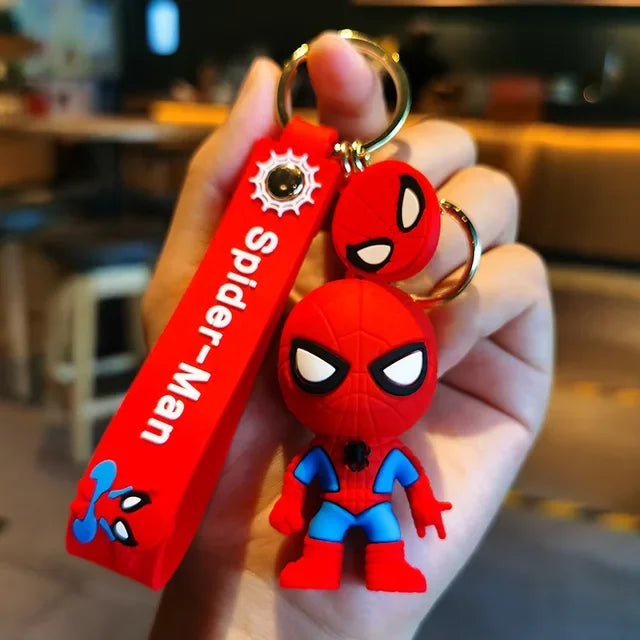 Marvel Spider-Man Cute Doll Pendant Keychain Bag Accessory