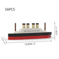 RMS Titanic Break Apart Cruise Ship Building Blocks 3D DIY Model