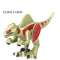 Jurassic World Mega Dino T Rex vs Raptor Building Blocks Battle Set