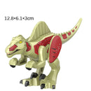 Jurassic World Mega Dino T Rex vs Raptor Building Blocks Battle Set