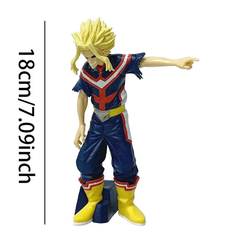 My Hero Academia 18cm All Might Deku Bakugo PVC Anime Figure Collectible