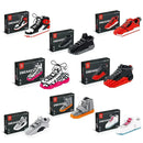 400 Piece Micro Building Blocks Trendy Shoe Puzzle Assembly Toy