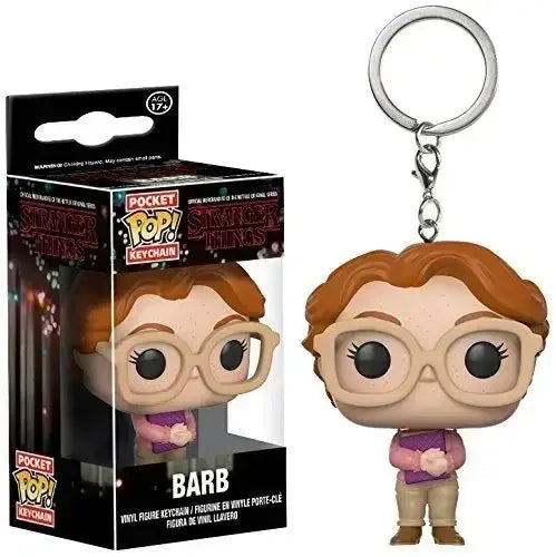 Stranger Things Dustin Barb Eleven Demogorgon Funko Pop Keychain Set