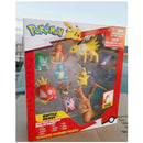 Pokemon Battle Figures Pikachu Bulbasaur Eevee Collectible Toy Set
