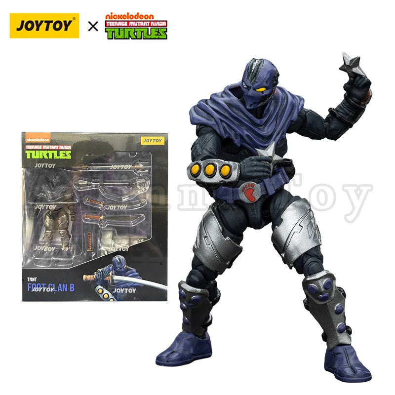 JOYTOY Turtles Shredder Foot Clan Anime Toy Action Figure