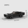 MOC City Racing Supercar Building Blocks R34 RX7 Supra Model