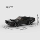 MOC City Racing Supercar Building Blocks R34 RX7 Supra Model