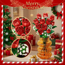 458 Piece Rose Flower Building Blocks Bouquet DIY Home Desk Decor Gift