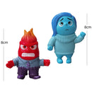 6Pcs/Set Inside Out 2 Action Figures Joy, Anxiety, Anger, Sadness