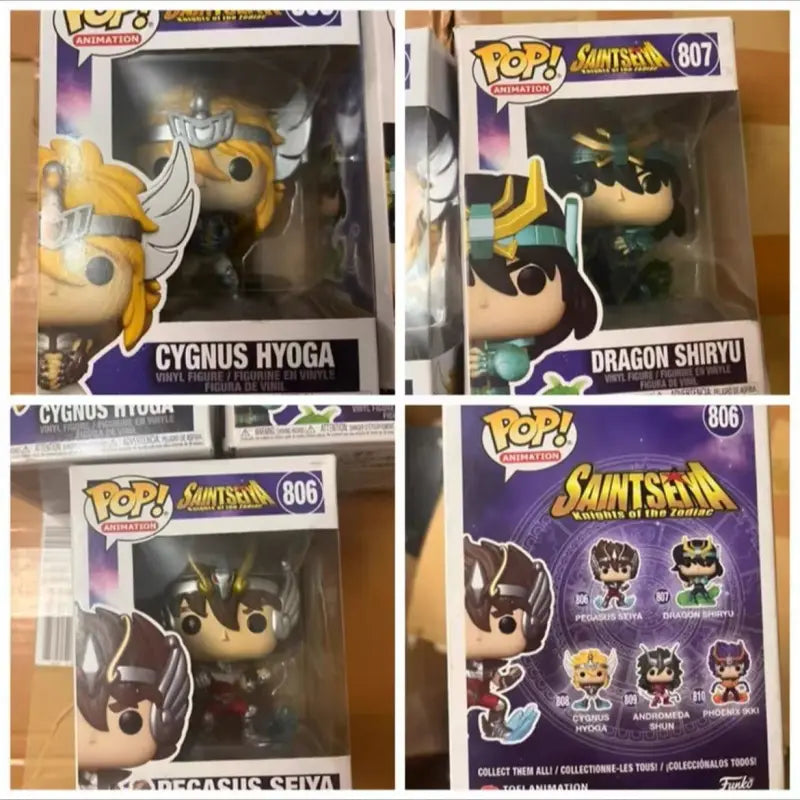 Funko Pop Saint Seiya Pegasus Seiya Andromeda Phoenix Ikki Vinyl Figure Collectible