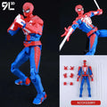 Superman and Batman Action Figure Poseable Collectible Hero Toy