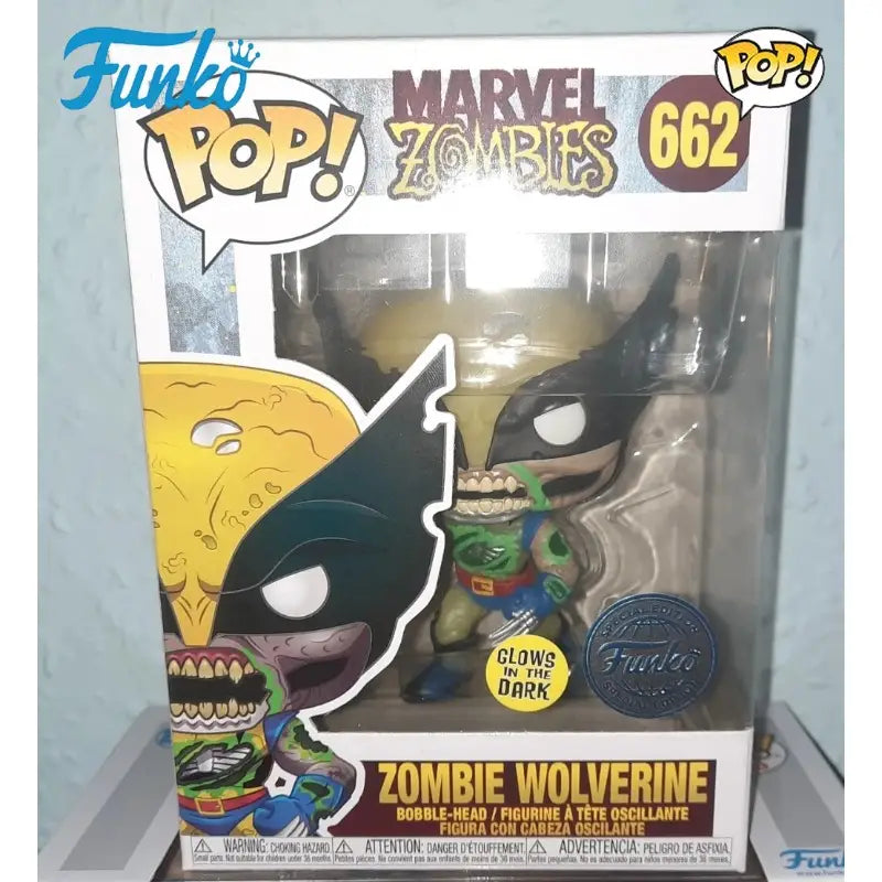 Marvel Zombies Wolverine Funko Pop 662 Collectible Figure for Fans