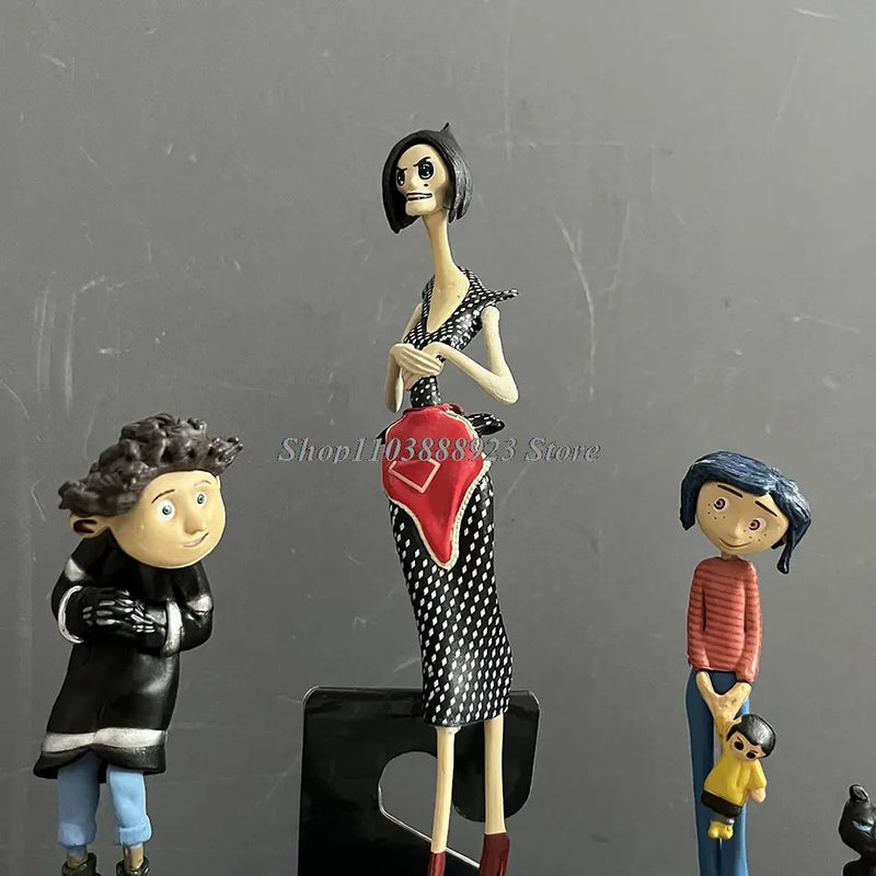 Neca Coraline 3 Piece Movable Figure Set Collectible Movie Toy Gifts