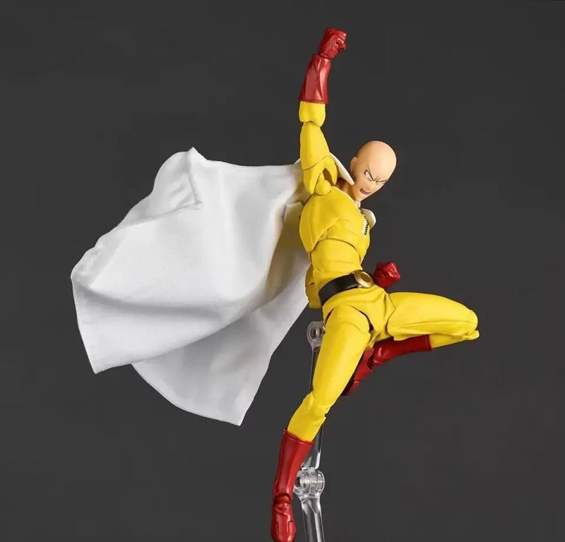 Amazing Yamaguchi Saitama One Punch Man Revoltech PVC Action Figure Collection