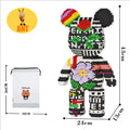 Kawaii Bear Building Blocks Large 43cm Assembly Toy Home Decor Gift
