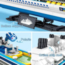 2428 Piece City Cruise Liner Ship Mini Building Blocks Model