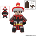 Ancient Chinese Hero Yue Fei Armor Soldier Building Block Figure Toy Gift
