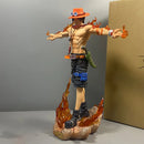 One Piece Portgas D Ace 28cm Anime Action Figure PVC Collectible Statue