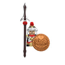 Ancient Chinese Hero Yue Fei Armor Soldier Building Block Figure Toy Gift