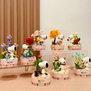 Snoopy Blind Box Puzzle Building Block Collectible Desktop Decor Toy