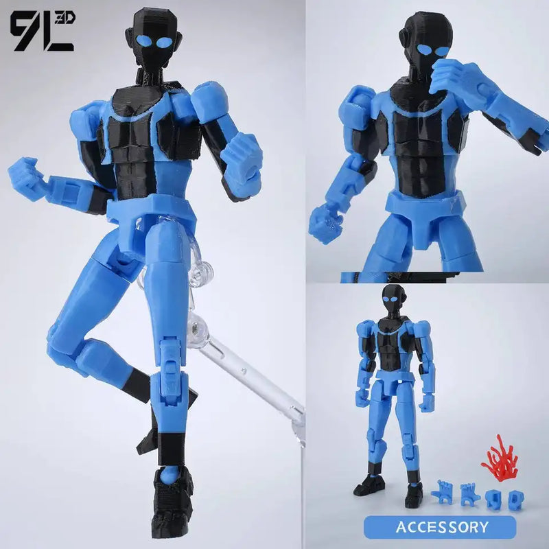 Invincible 2.0 Superhero 3D Printed Action Figure Multi-Joint Toy