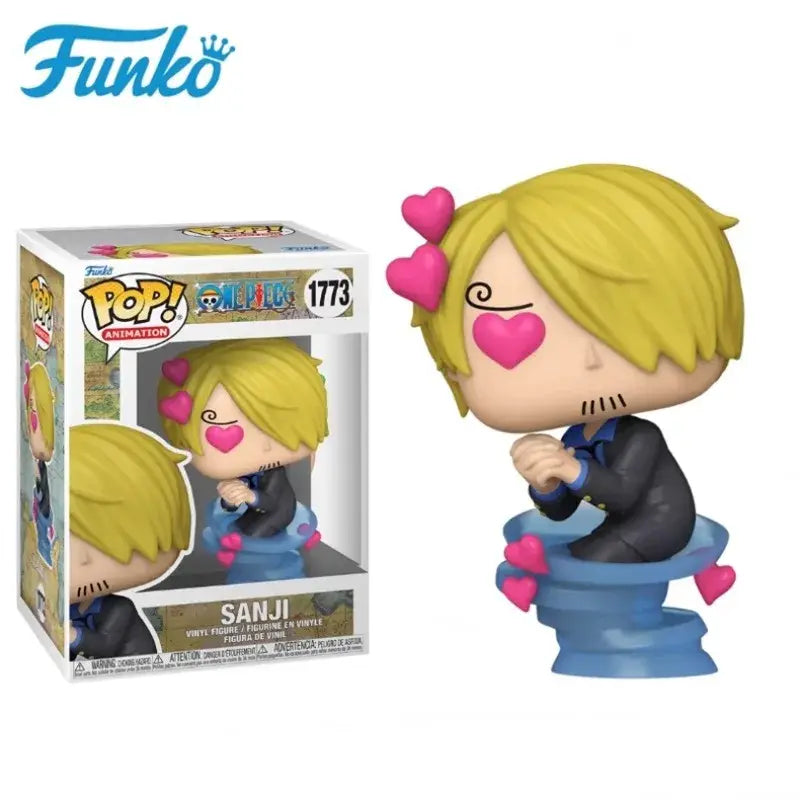 One Piece Sugar Franky Buggy Zoro Funko Pop Anime Collectible Figures