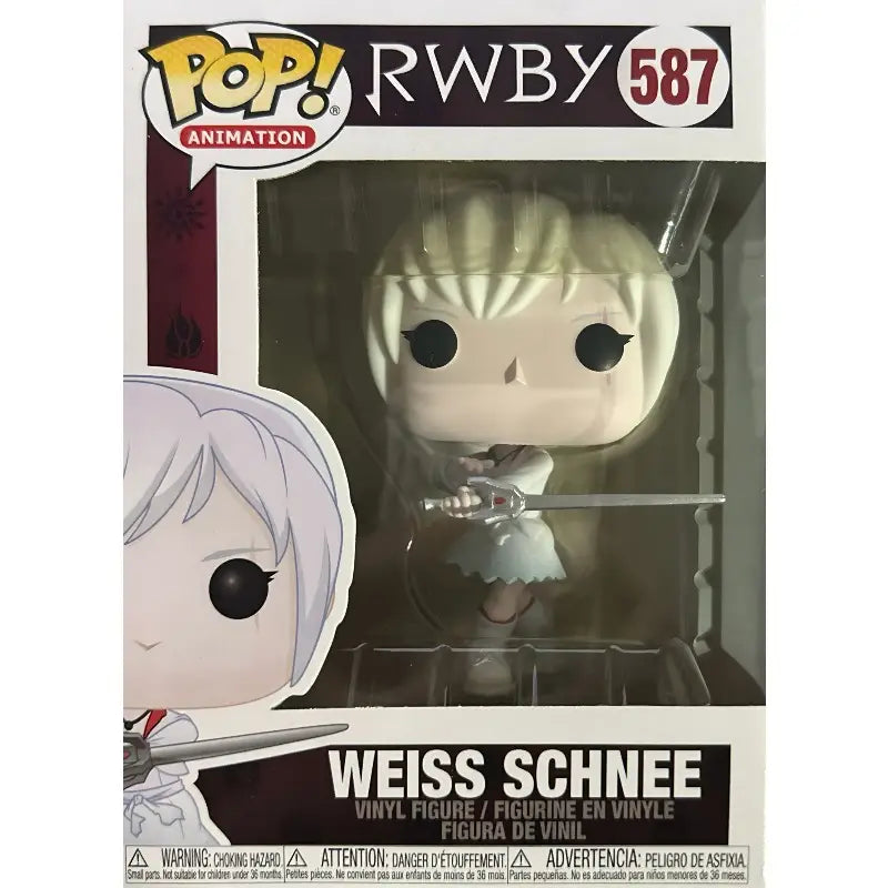 Funko Pop RWBY Ruby Rose Yang Xiao Long Weiss Schnee Collectible Figures