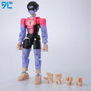 Superman and Batman Action Figure Poseable Collectible Hero Toy