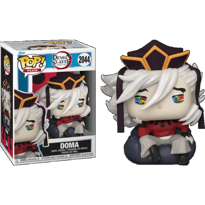 Demon Slayer Doma Akaza Chachamaru Funko Pop Anime Figure Gift