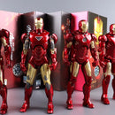 Iron Man MK1-MK50 Movable Action Figure 7-Inch Collectible Movie Toy