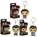 Funko Pop Supernatural Castiel Sam Dean Keychain Vinyl Figure Collectible