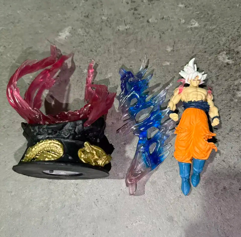 Dragon Ball Goku Ultra Instinct 25cm PVC Statue Collectible Figure Gift