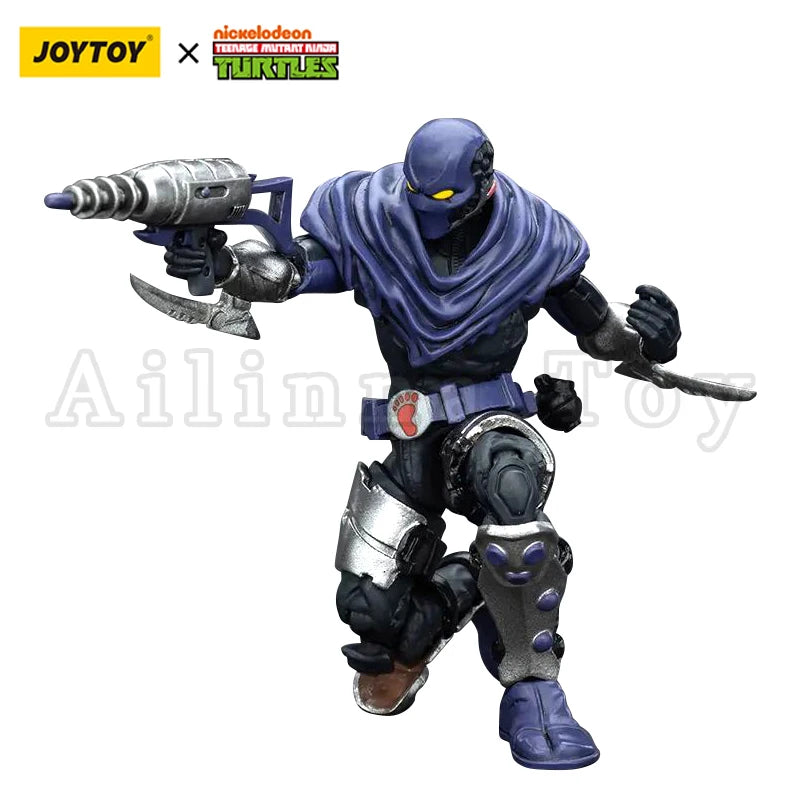 JOYTOY Turtles Shredder Foot Clan Anime Toy Action Figure