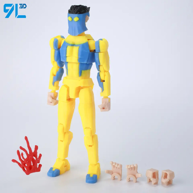 Superman and Batman Action Figure Poseable Collectible Hero Toy