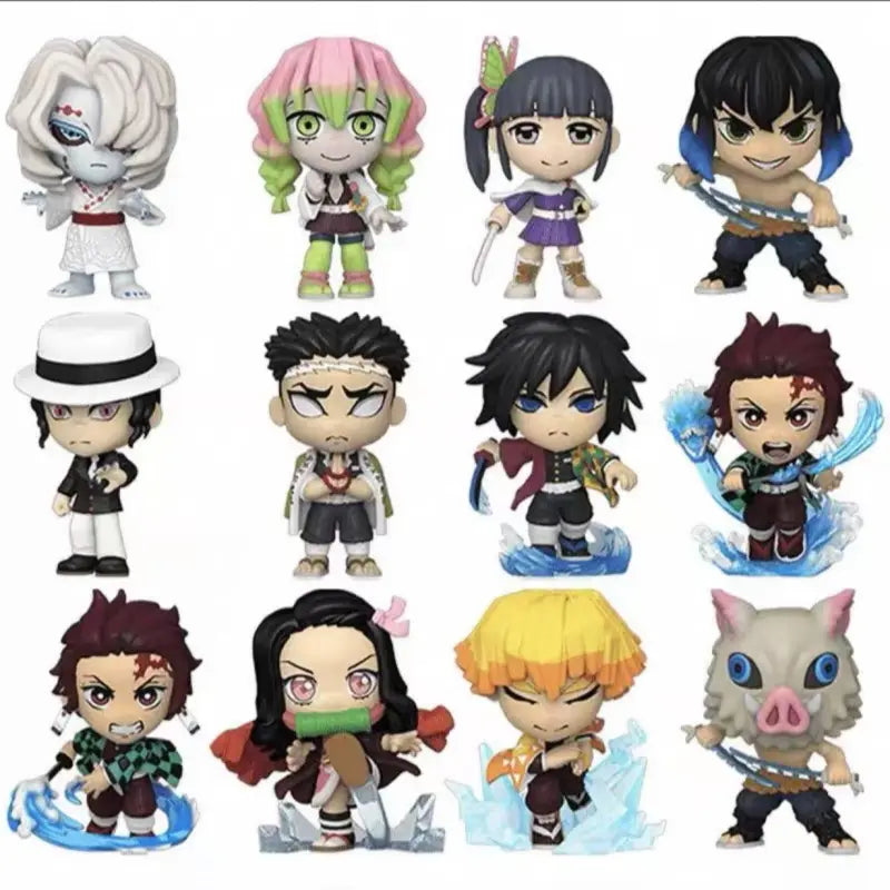 Funko Pop Demon Slayer Mystery Box Tanjiro Nezuko Zenitsu Collectibles