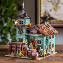 Fishermans Cabin Building Blocks Street View Architecture Model Decor Gift