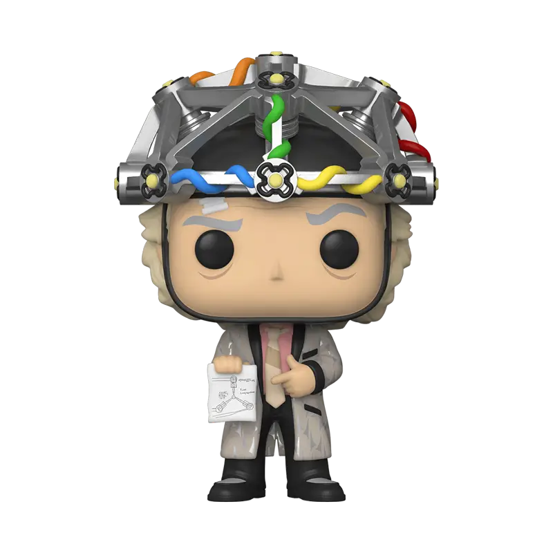 Funko Pop Back to the Future Doc Brown Authentic Vinyl Collectible
