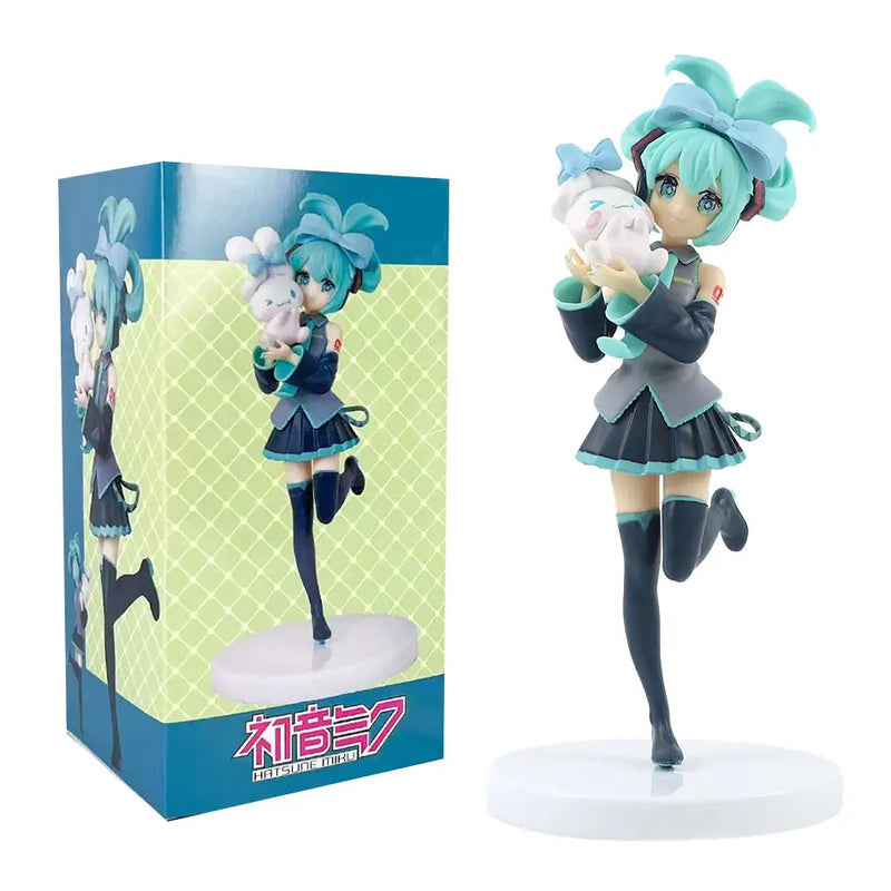 21cm Hatsune Miku Sexy Anime Figure Fashion PVC Collectible Doll Toy Gift