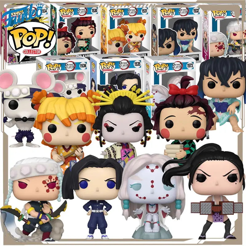 Funko Pop Demon Slayer Tengen Uzui and Spider Demon Mother Collectible Figure