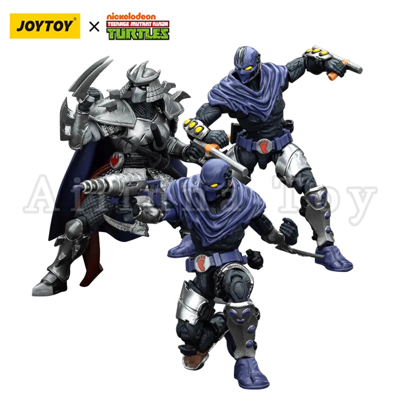 JOYTOY Turtles Shredder Foot Clan Anime Toy Action Figure