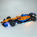 LED Light Kit for 42141 McLaren F1 Building Blocks RC Set
