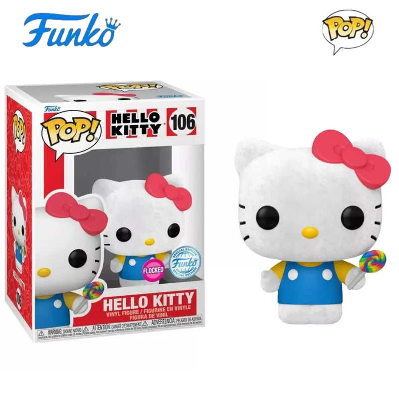 Hello Kitty Flocked 106 Funko Pop Limited Edition Collectible Figure