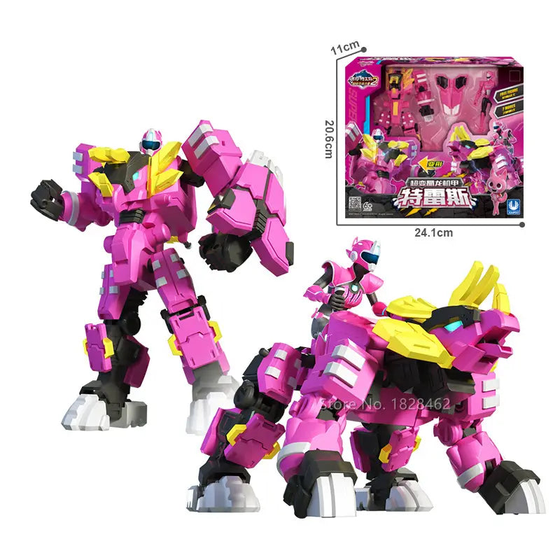 Mini Force Super Dino Power Transforming Robot Dinosaur Toy Figure