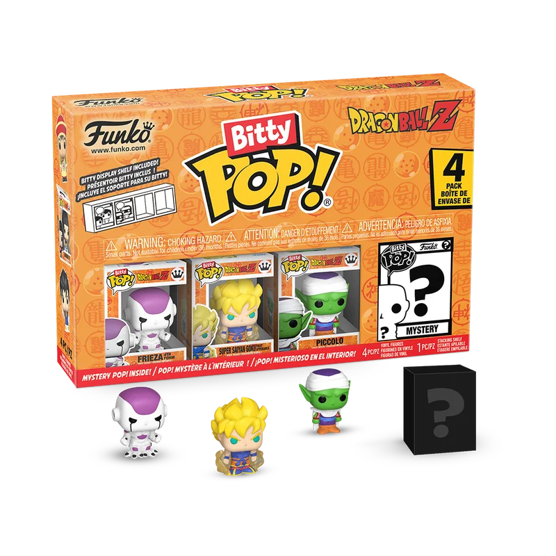 Funko Pop Dragon Ball Z 4 Pack Mini Figures Blind Box Limited Edition Set