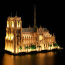 LED Light Kit for 21061 Notre Dame de Paris Building Blocks