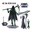 T13 Death Skeleton Robot Figure with Cape Collectible Action Toy