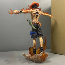 One Piece Portgas D Ace 28cm Anime Action Figure PVC Collectible Statue