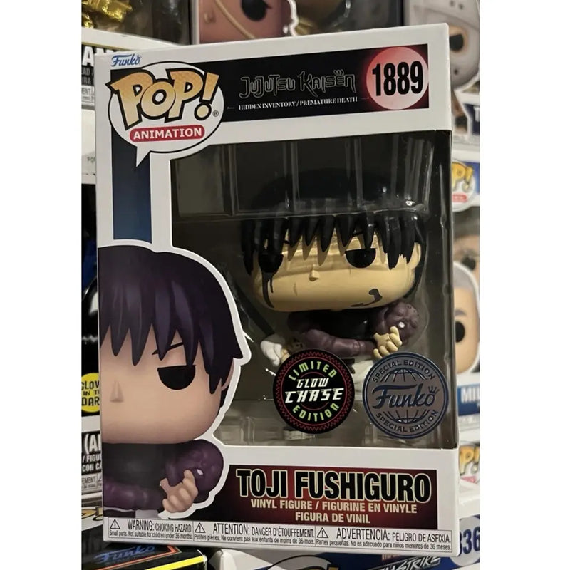 Jujutsu Kaisen Toji Fushiguro 1889 Chase Funko Pop Limited Figure