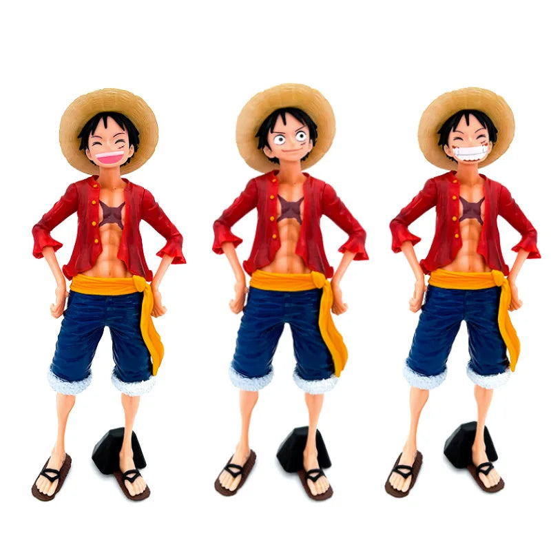 One Piece Luffy Face-Changing Action Figure Model Toy