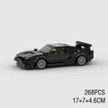 MOC City Racing Supercar Building Blocks R34 RX7 Supra Model